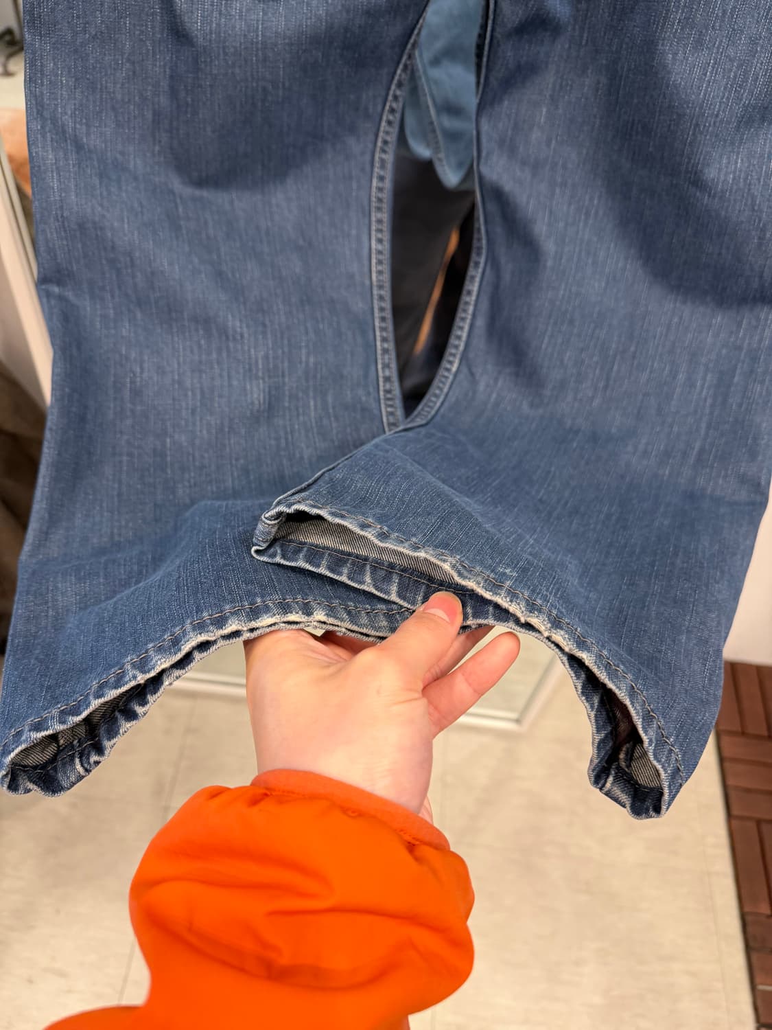 Levis 리바이스 569 블랭크탭 데님 팬츠 (36inch) 상품이미지7