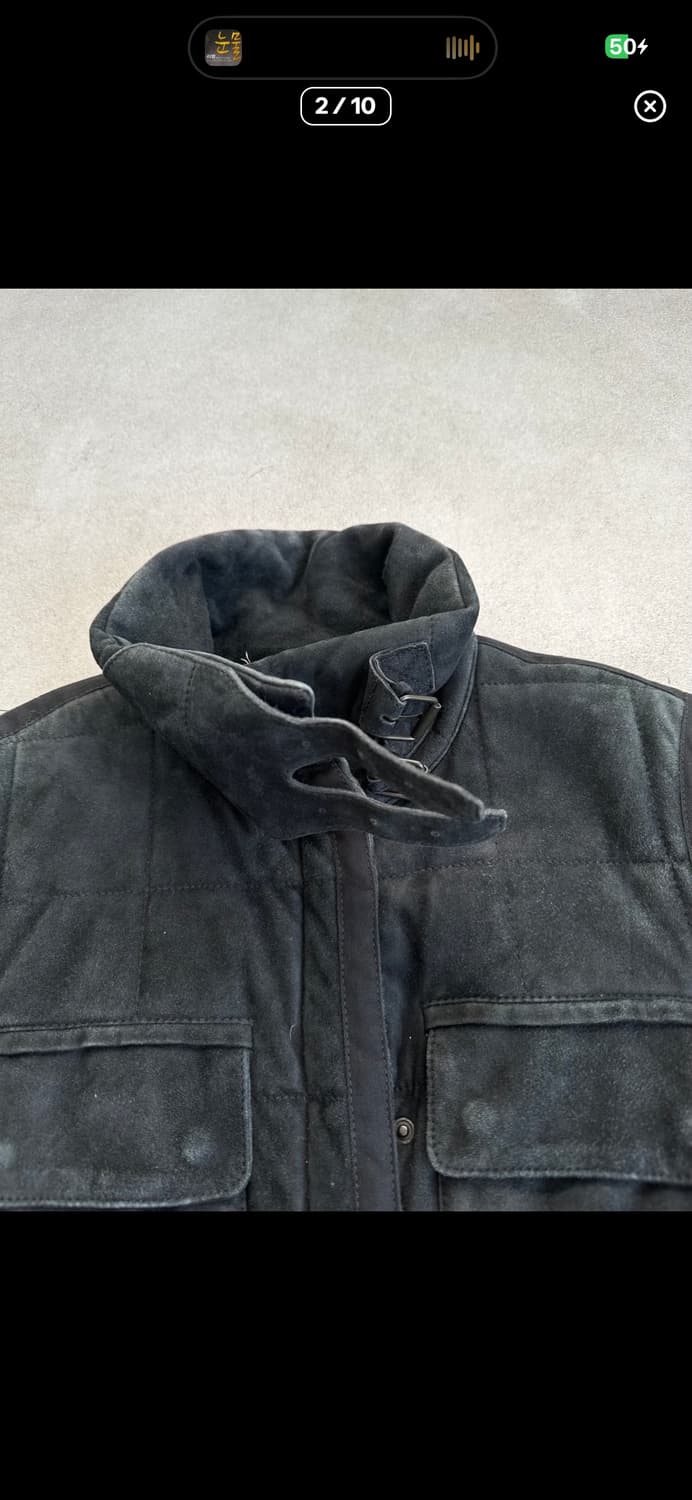 생로랑 2001 톰포드 스웨이드 유틸리티 자켓 상품이미지2