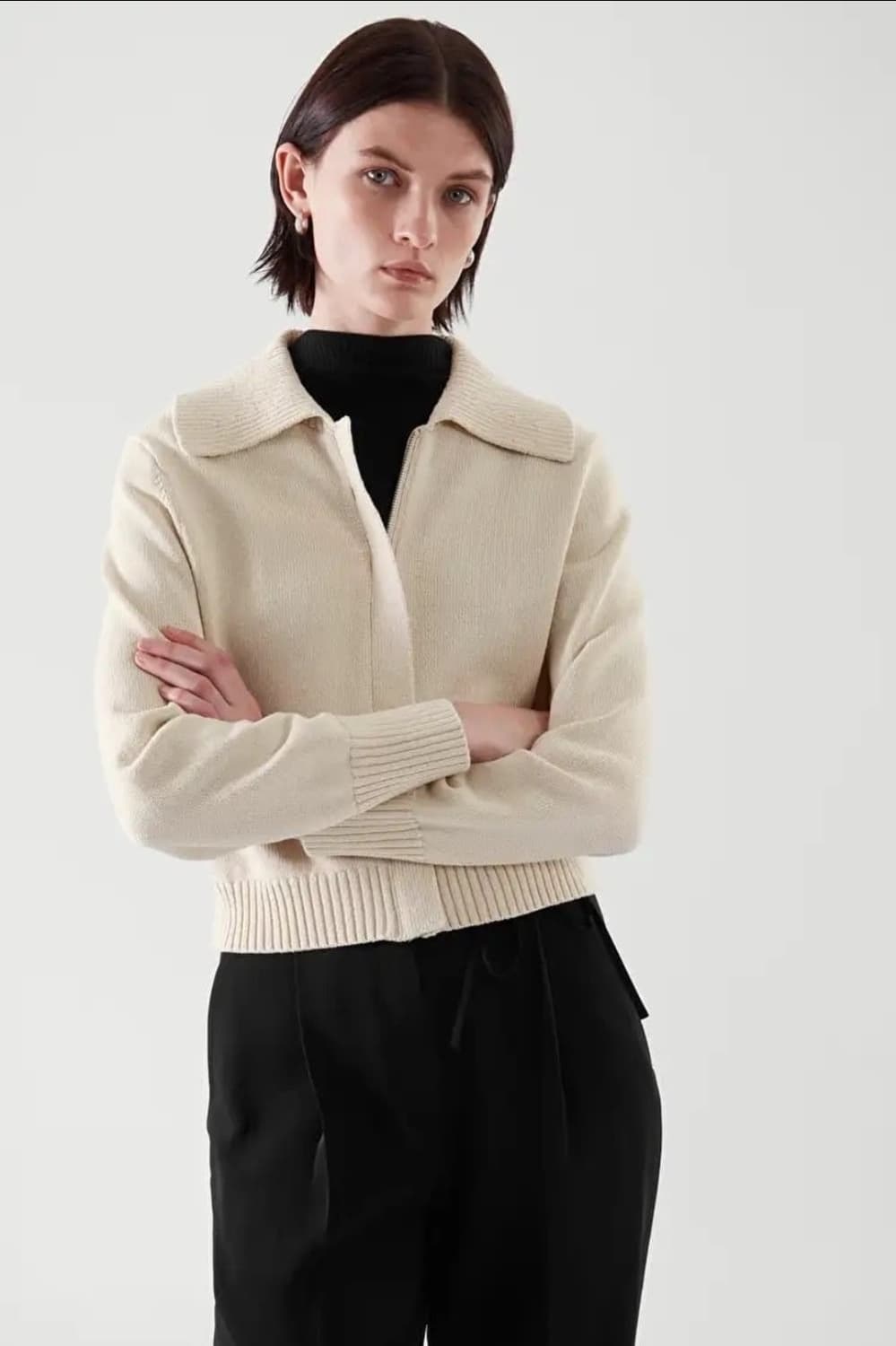 Cos 니트집업 새상품 상품이미지4