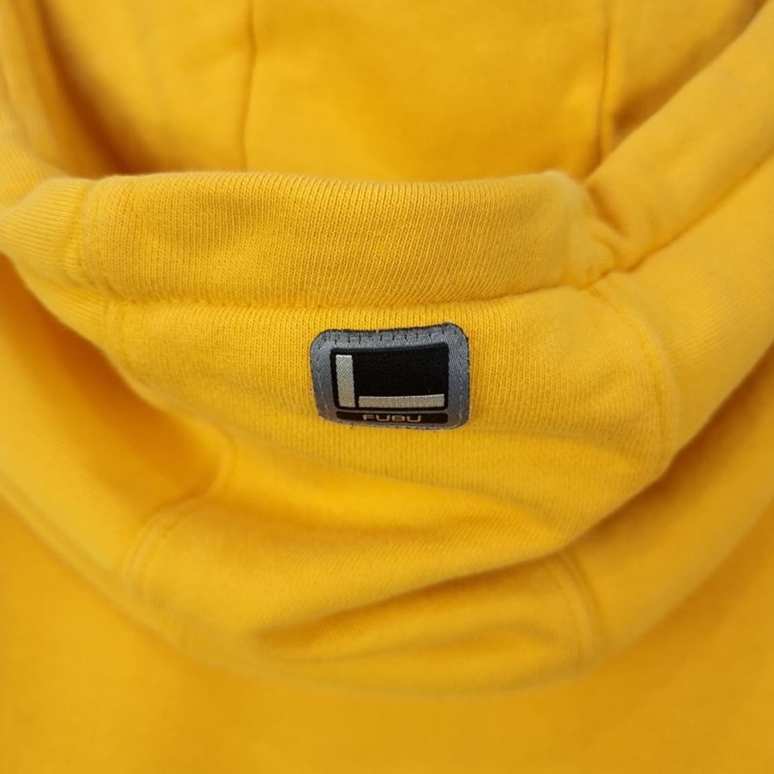 [푸부] 올드스쿨 빅로고 그래픽 후드티 머스타드 M19263 상품이미지7