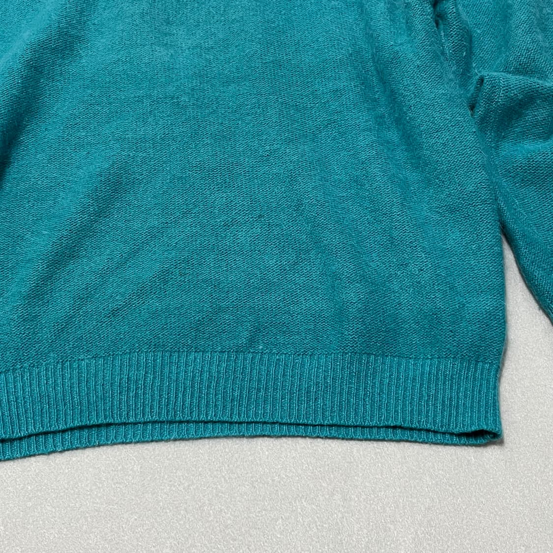 청록색 울 캐시미어 니트 상품이미지4