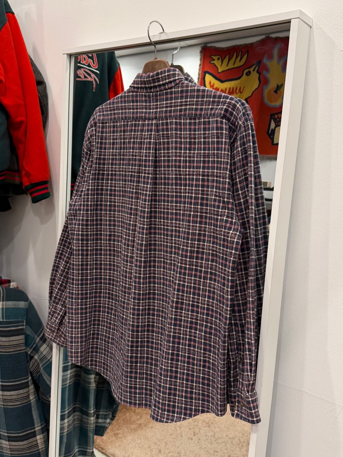 00s Chaps RL 챕스 랄프로렌 패치워크 체크 셔츠 상품이미지5