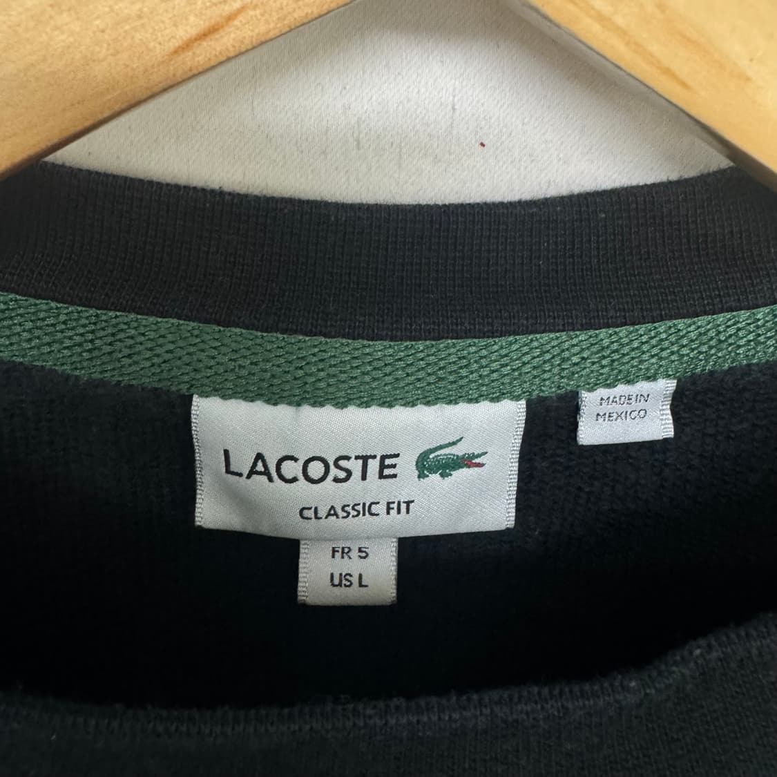 라코스테 로고 맨투맨 상품이미지3