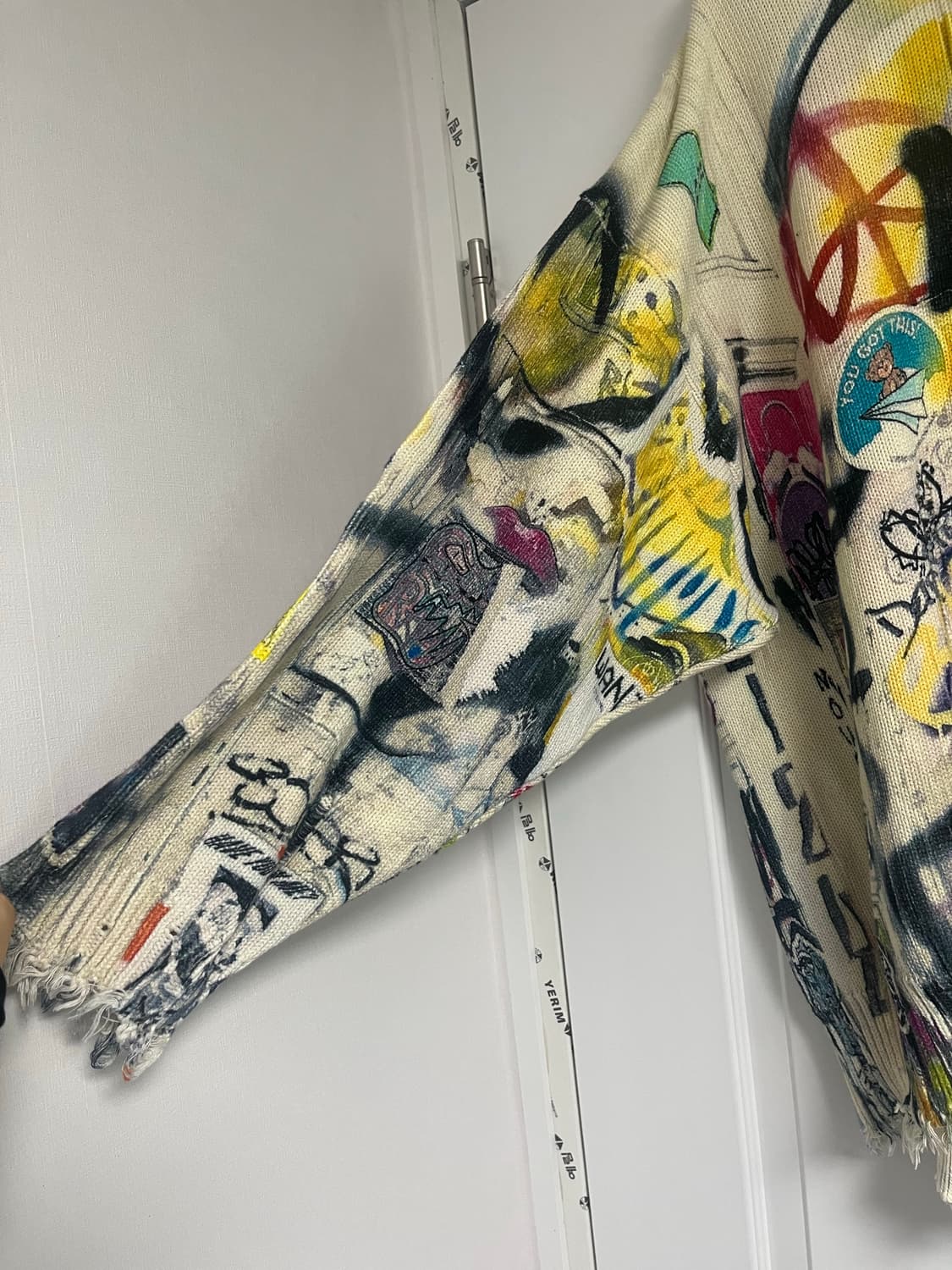 R13 그래피티 니트 L 상품이미지2