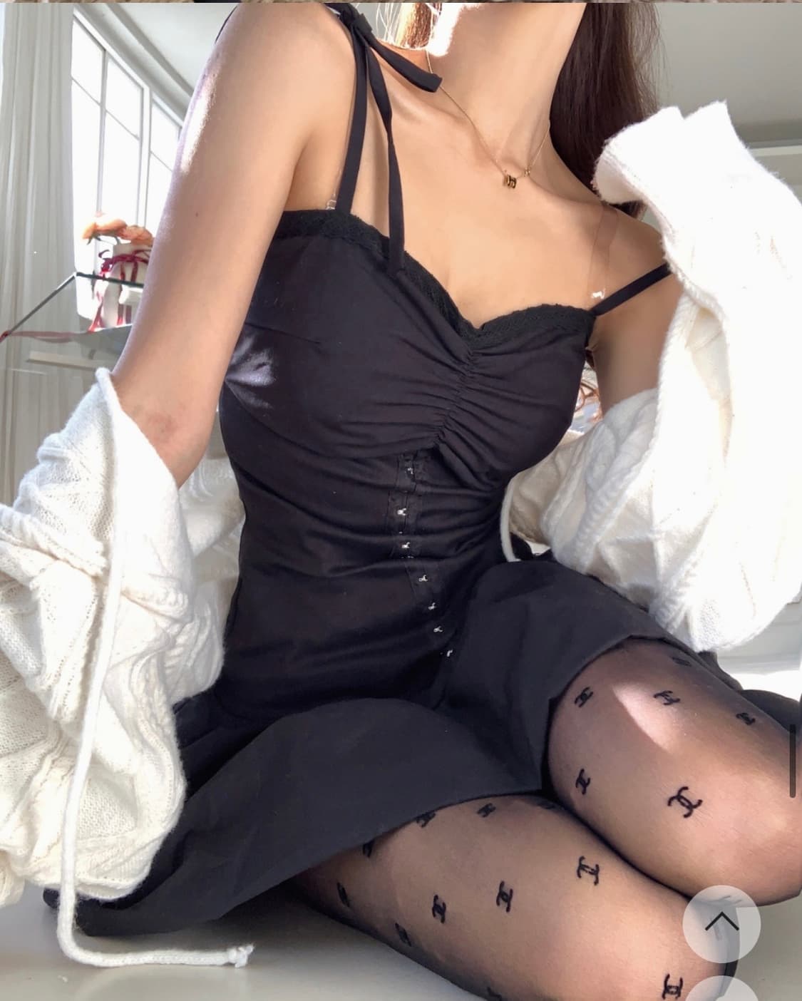 클라우드이모션 오블렛 버클 퍼프 원피스 상품이미지8