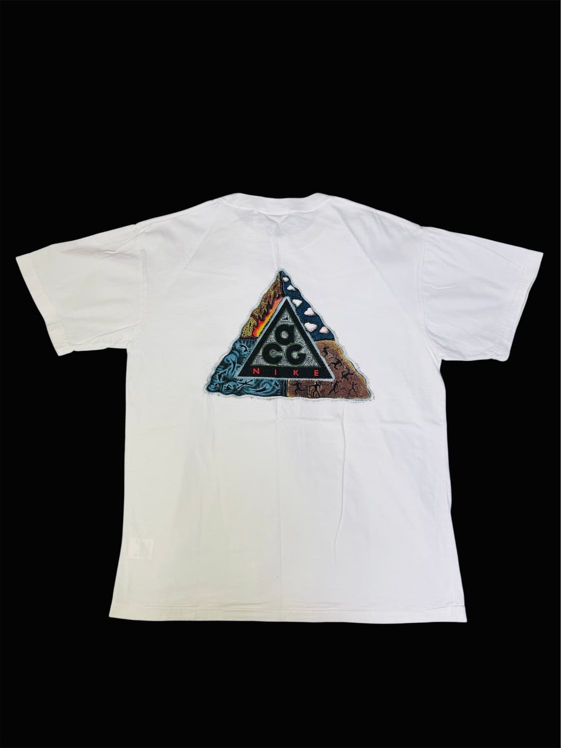 빈티지 90s 나이키 ACG 포인트 백로고 티셔츠 M 상품이미지4