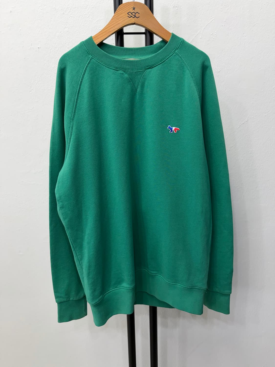 매장판정품) 메종키츠네 남성 폭스 패치 맨투맨 M 상품이미지1