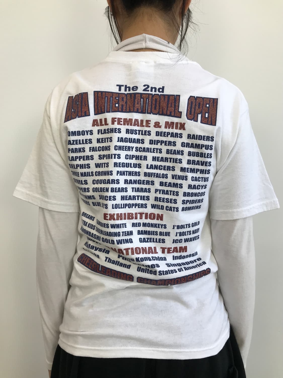 2008 Cheerleading Asia Event T Shirt 상품이미지3