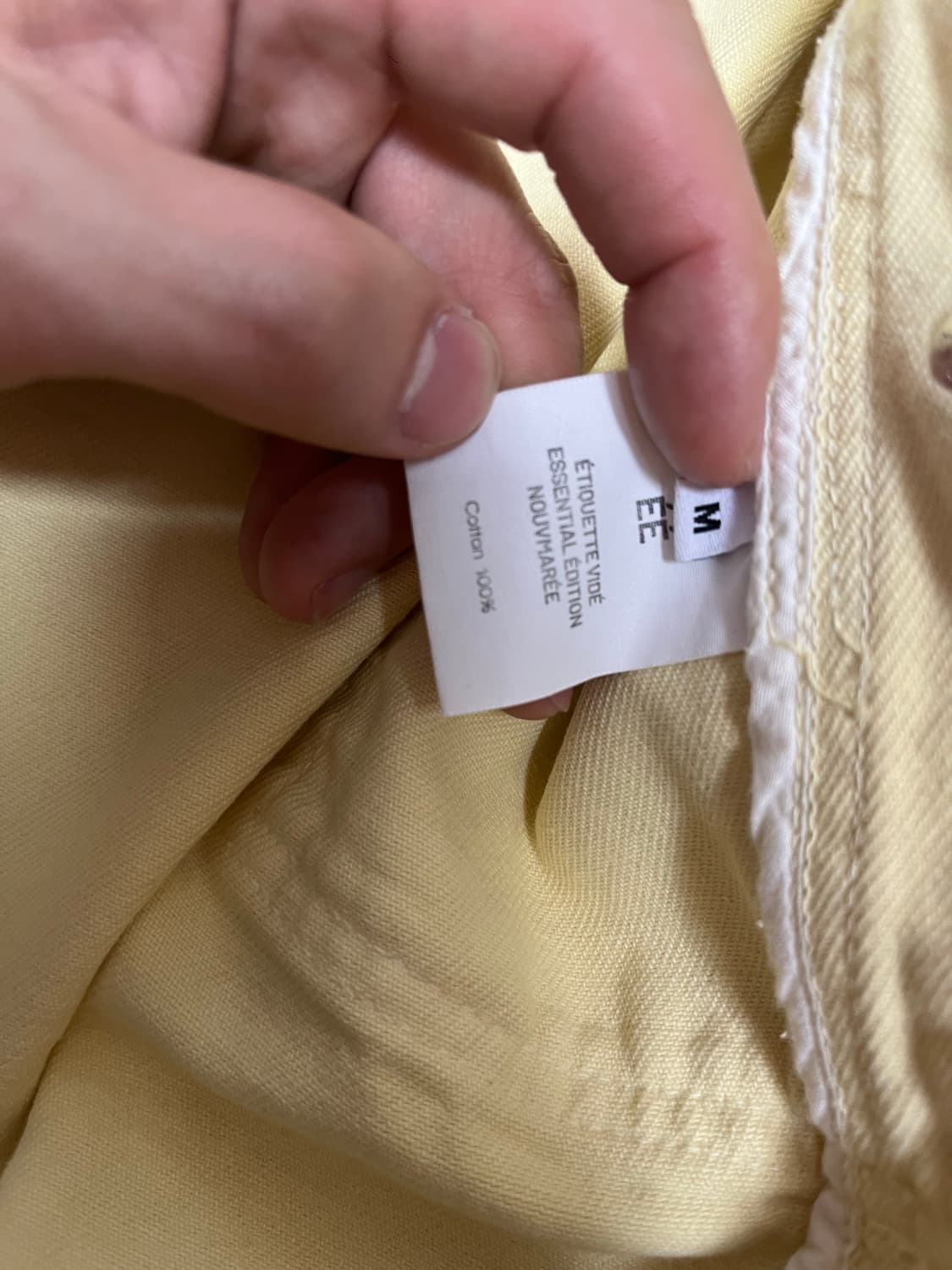 [EE] GARMENT DYED BLOUSON / L.Yellow (M) 상품이미지8