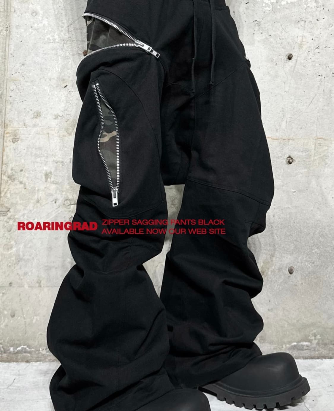 Roaringrad 로어링라드 새깅 팬츠 구 카모 버전 구합니다 상품이미지1