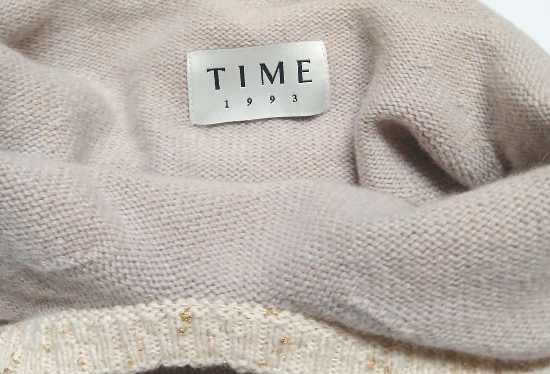 타임 TIME 캐시미어 블렌드 홀가먼트 롱 니트 원피스 상품이미지2