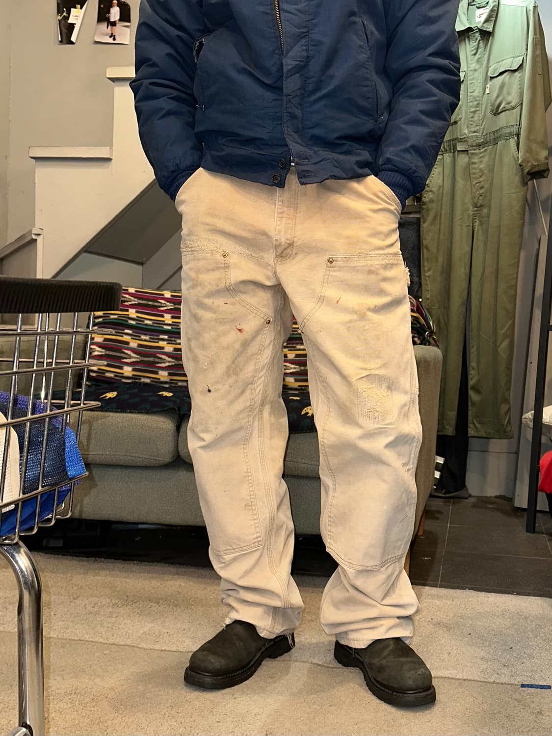 90’s Carhartt double knee repair work 상품이미지1