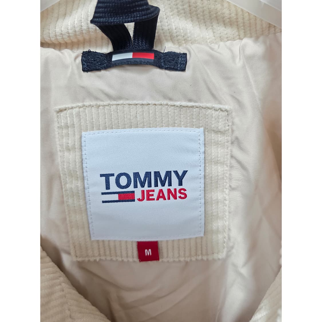 택포) 타미힐피거 코듀로이 패딩 M 상품이미지2