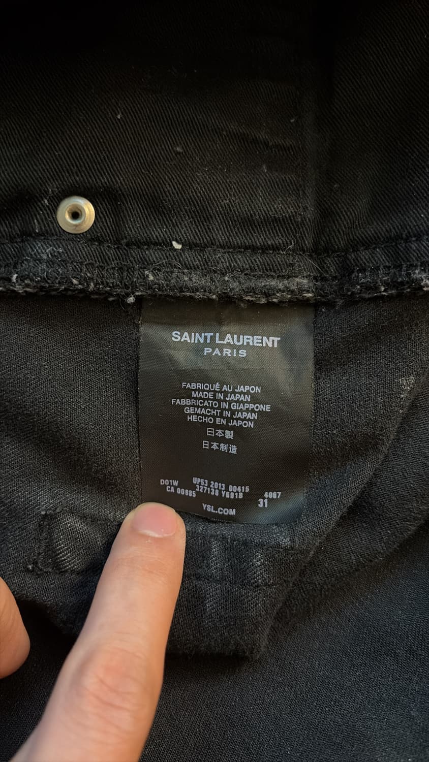 13시즌 생로랑 에디진 D01W 상품이미지4