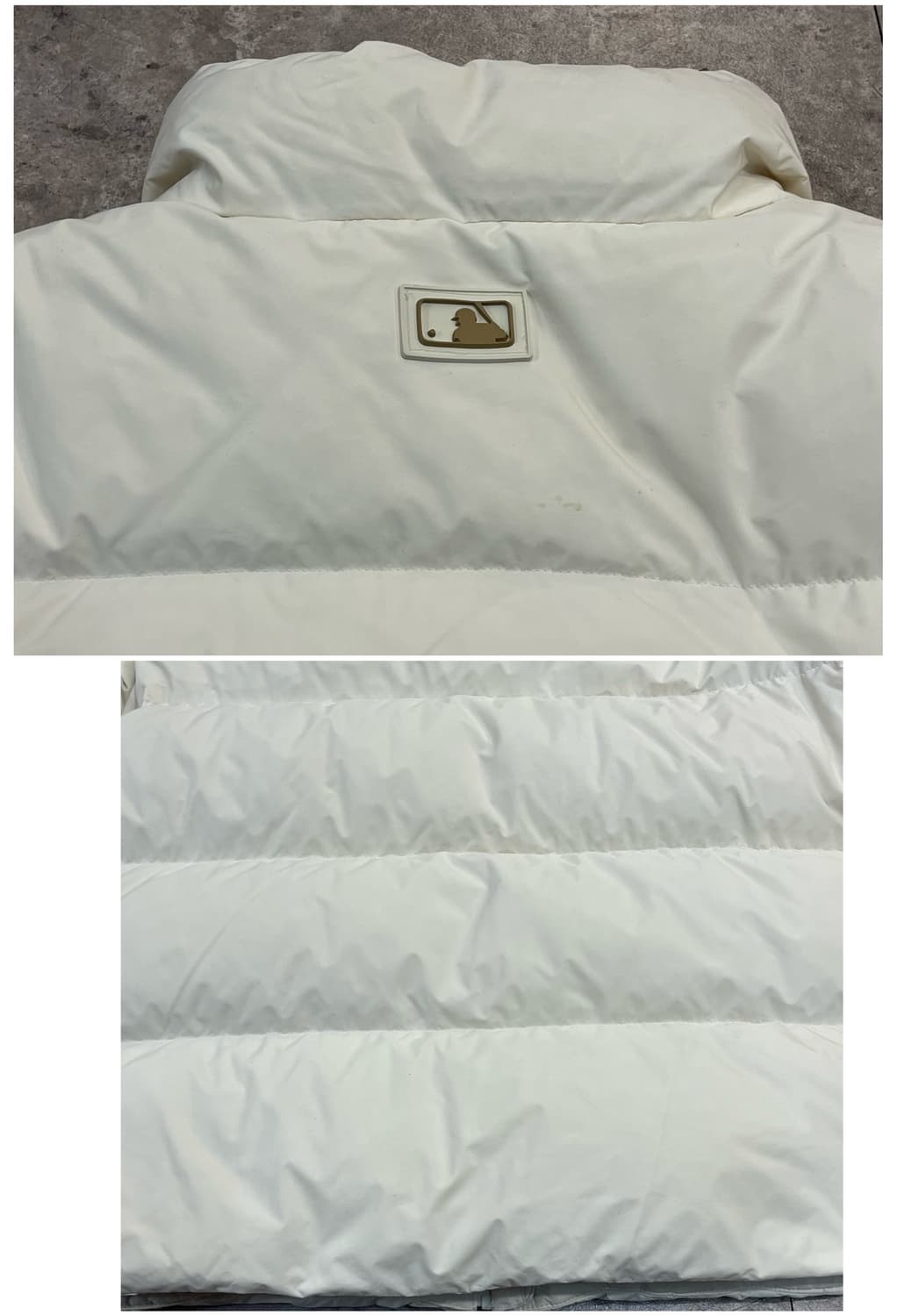 엠엘비 덕다운 패딩 아이보리 S #csz2196 상품이미지9