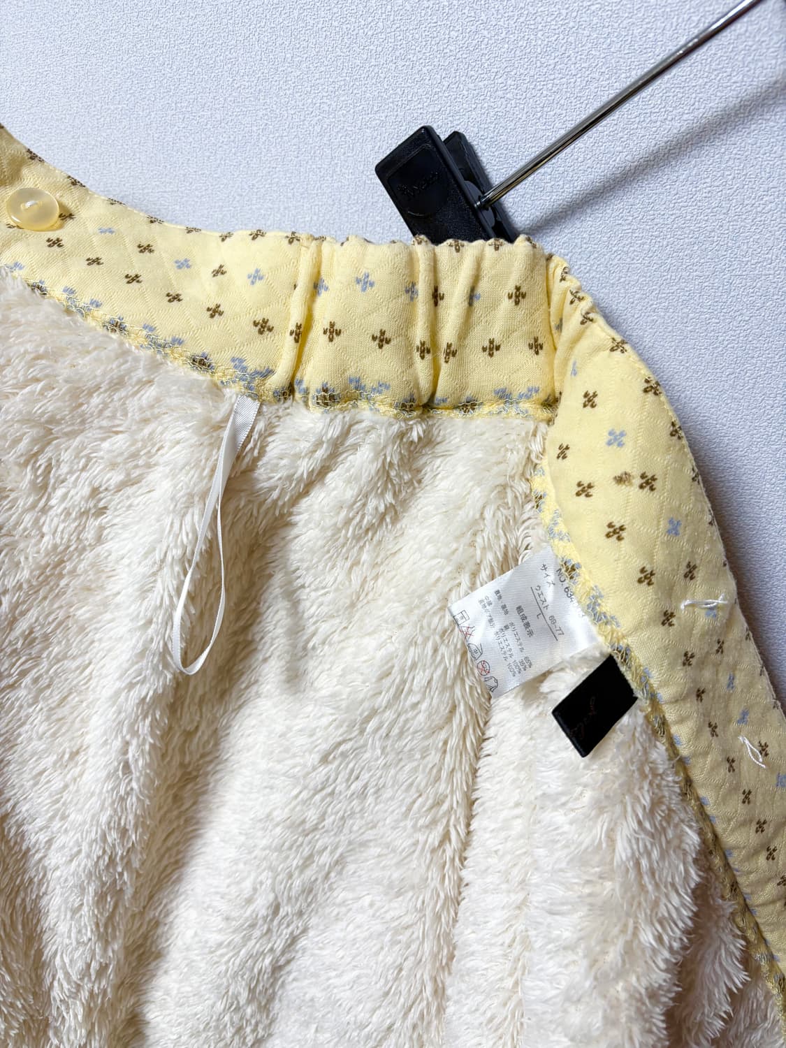 노르딕 털 기모 치마 담요 모리걸 망토 코디 일본 빈티지 상품이미지4