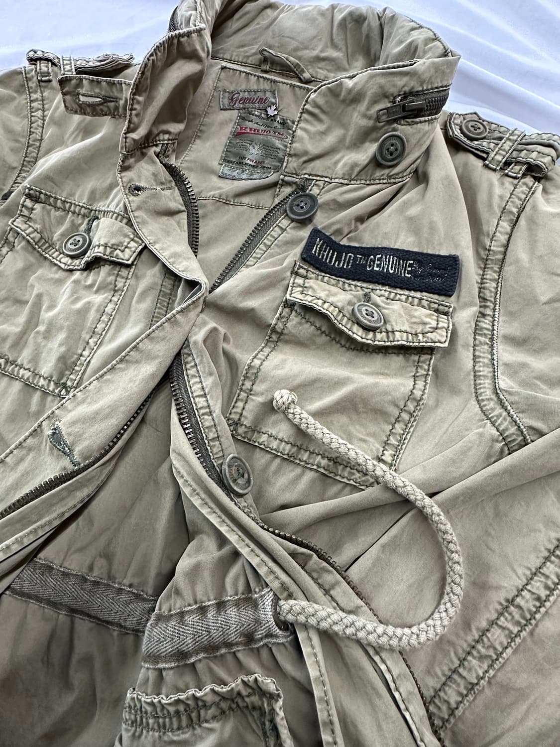 Khujo 빈지티 필드자켓 상품이미지5