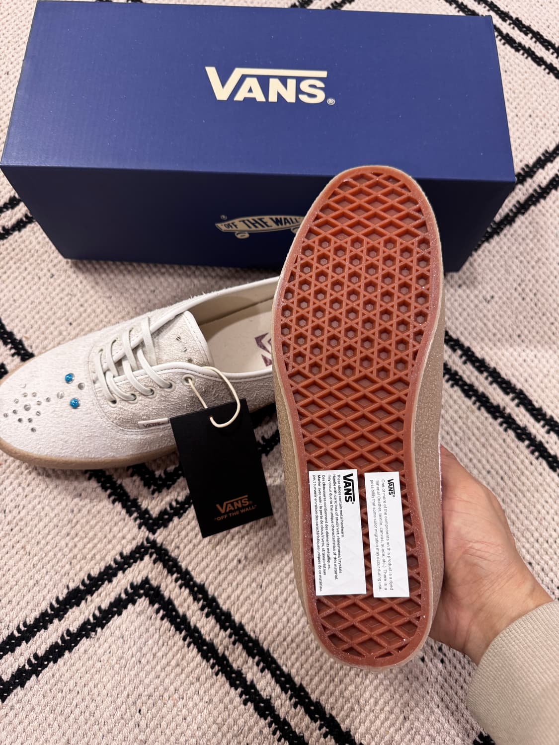 [새제품/275] 반스 프리미엄 어센틱 44 LX - (웨스턴) 마시멜로 상품이미지7