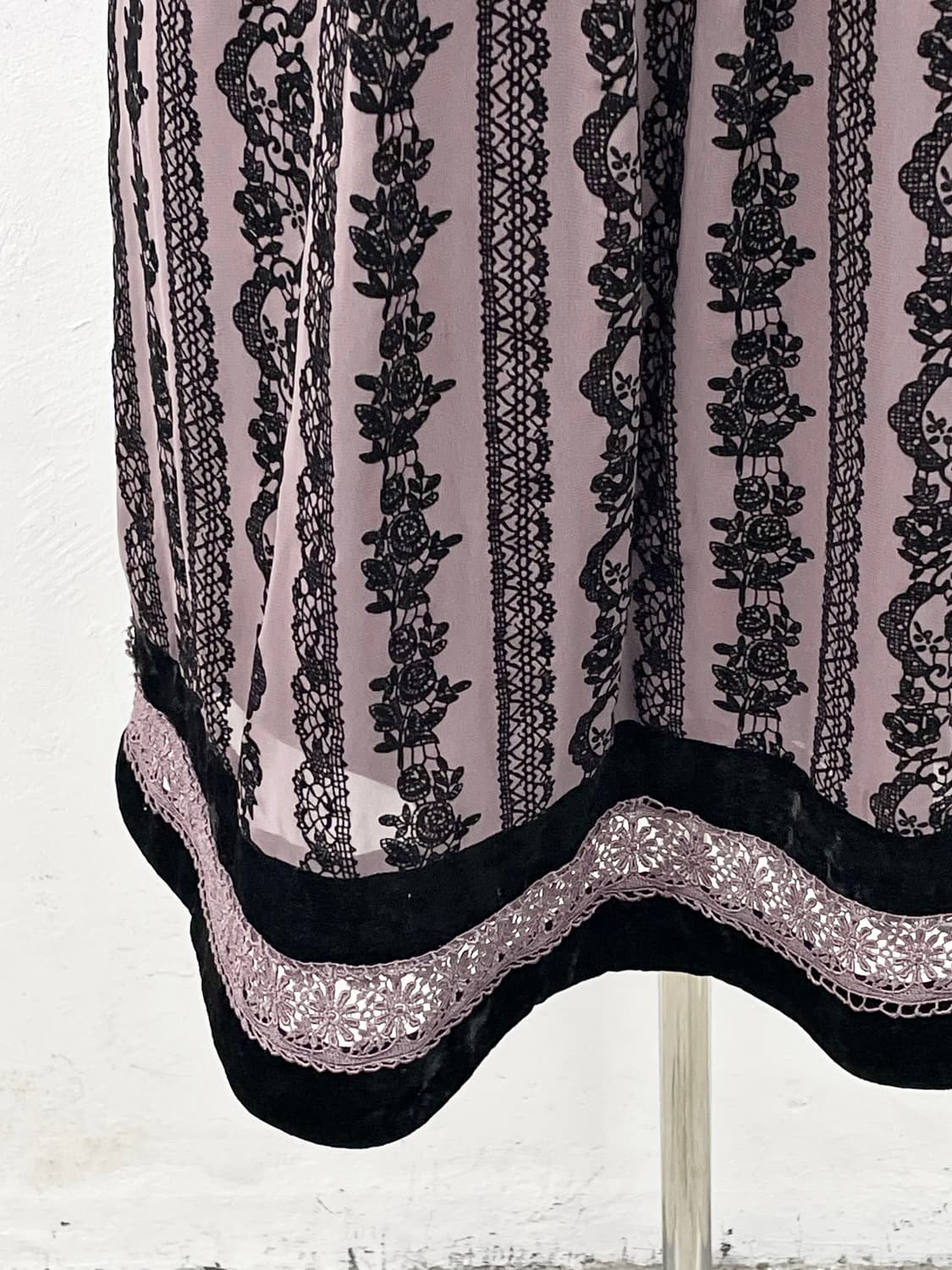 엑시즈팜 엔틱 벨벳 원피스 상품이미지3