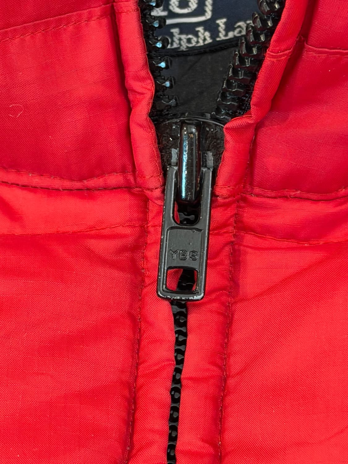 90s 폴로스포츠 빈티지 구스다운 패딩 레드 상품이미지4