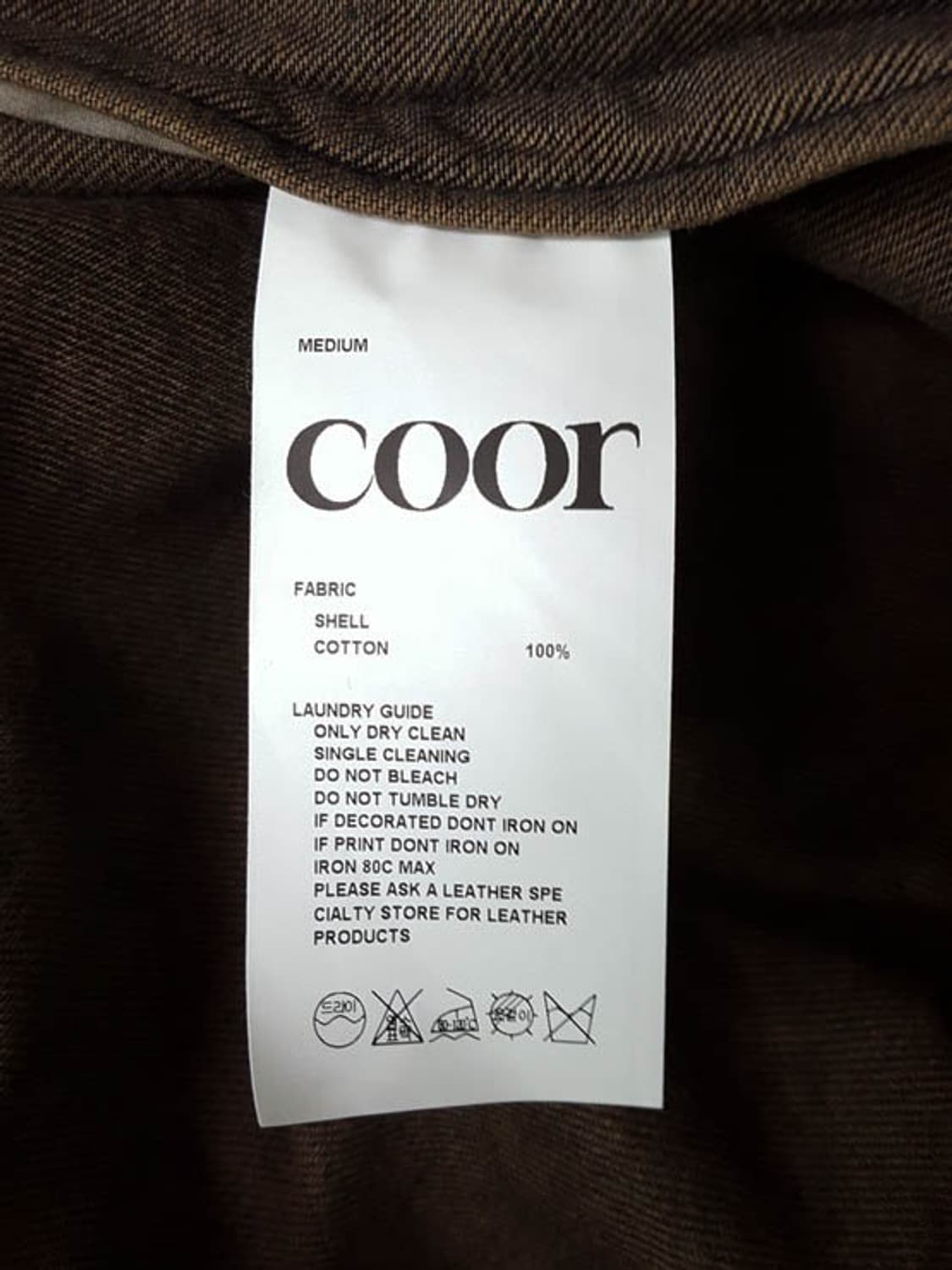 쿠어 틴트 데님 집업 자켓 M 상품이미지8