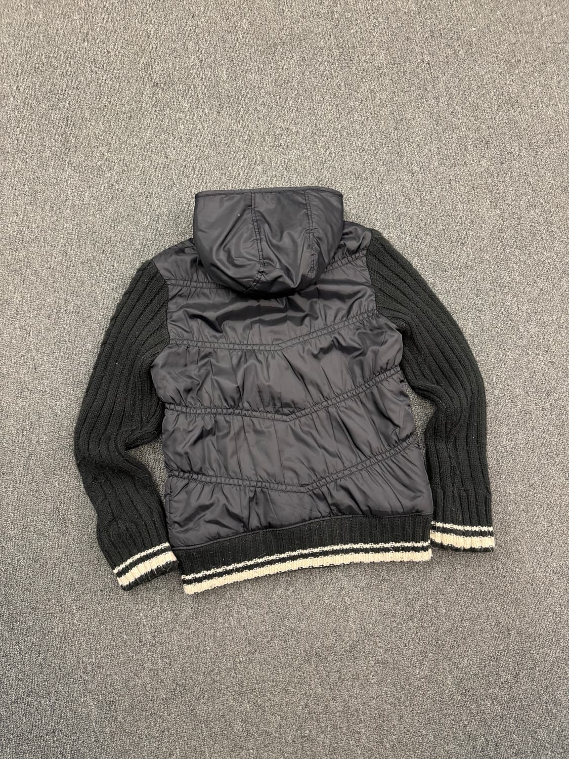 M)컨버스 빈티지 니트 패딩 자켓 상품이미지4