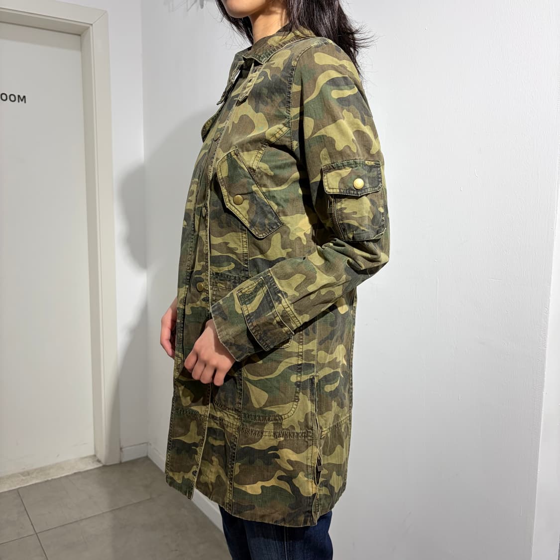 밀리터리 그런지 y2k 카고 코트 상품이미지4