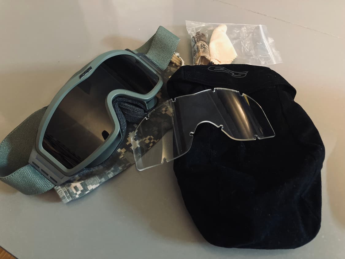 (거의 새것)ESS 미군 보급용 택티컬 전술 고글 상품이미지1