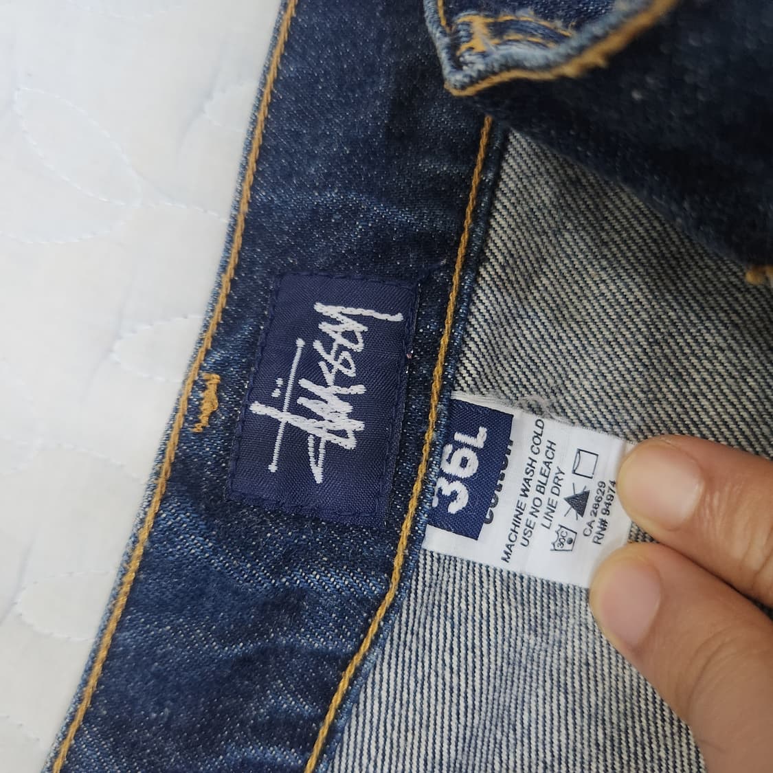 스투시 90s 데님 상품이미지2