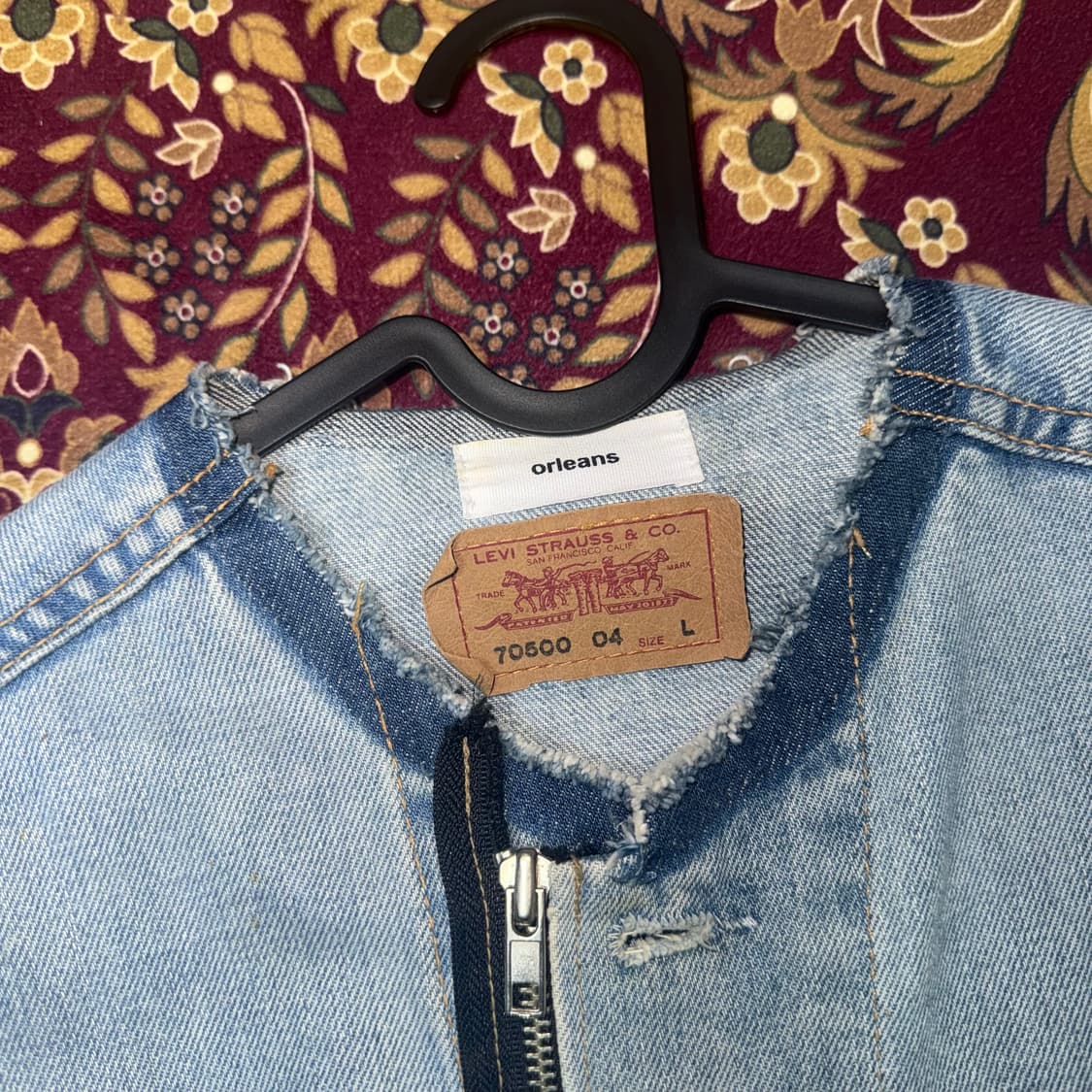 올리언스스토어 리바이스 70500 리메이크 데님 자켓 상품이미지2