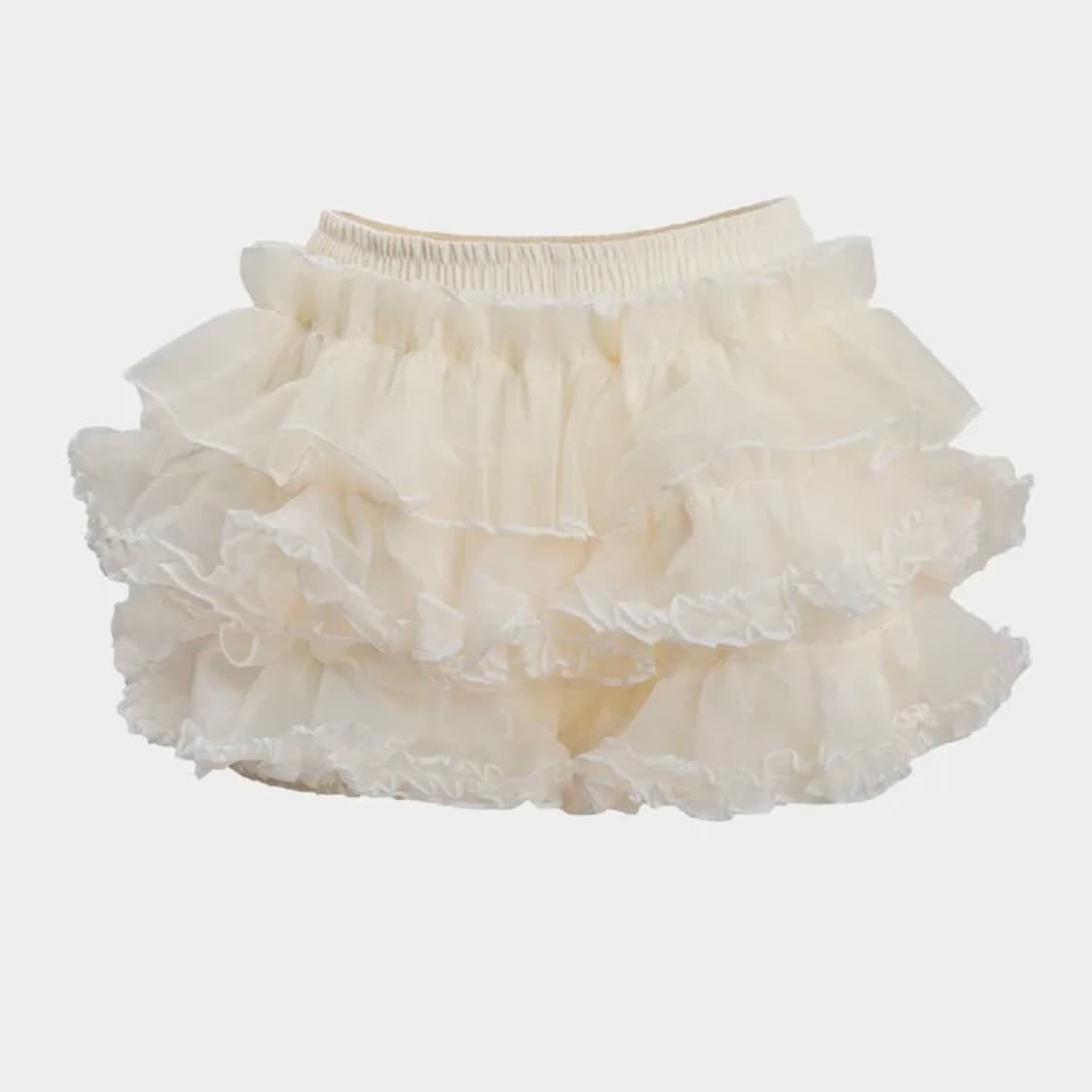 러프넥 튜튜 스커트 상품이미지1