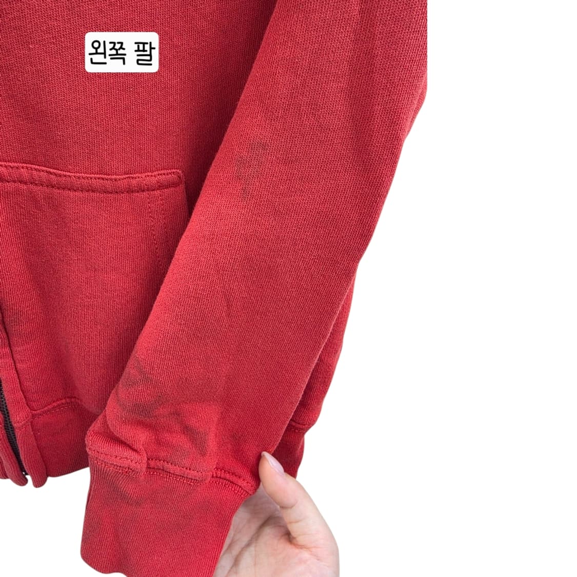 [프립]M(10-12)/폴로 랄프로렌  빅포니 후드집업 레드 상품이미지7
