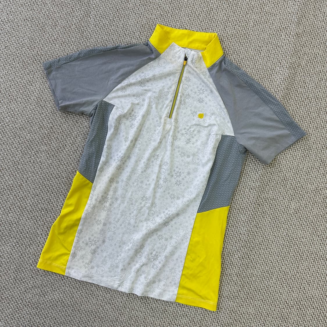 90 라푸마 기능성 반팔 집업 0401D 상품이미지1