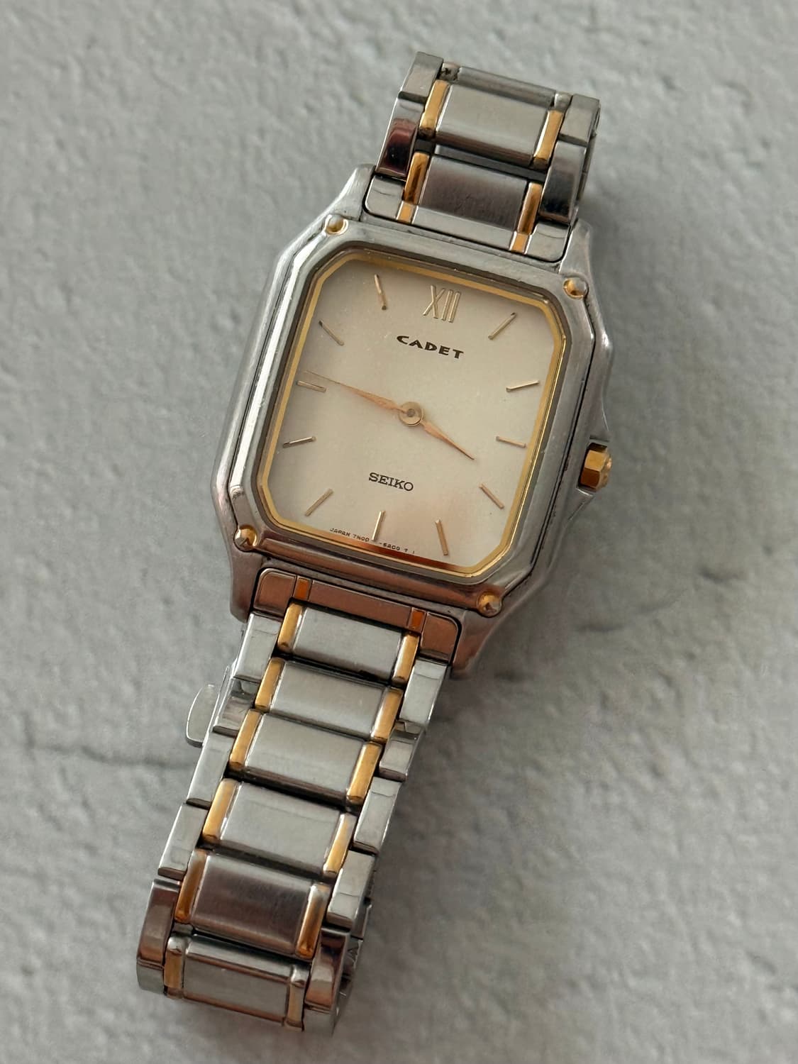 Seiko 세이코 Cadet 스퀘어 콤비 상품이미지1