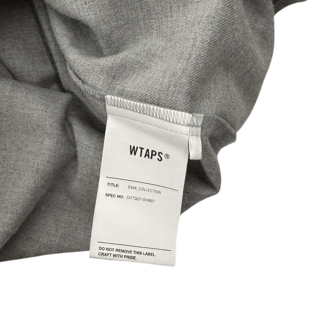 WTAPS 더블탭스 리그 셔츠 그레이 상품이미지9