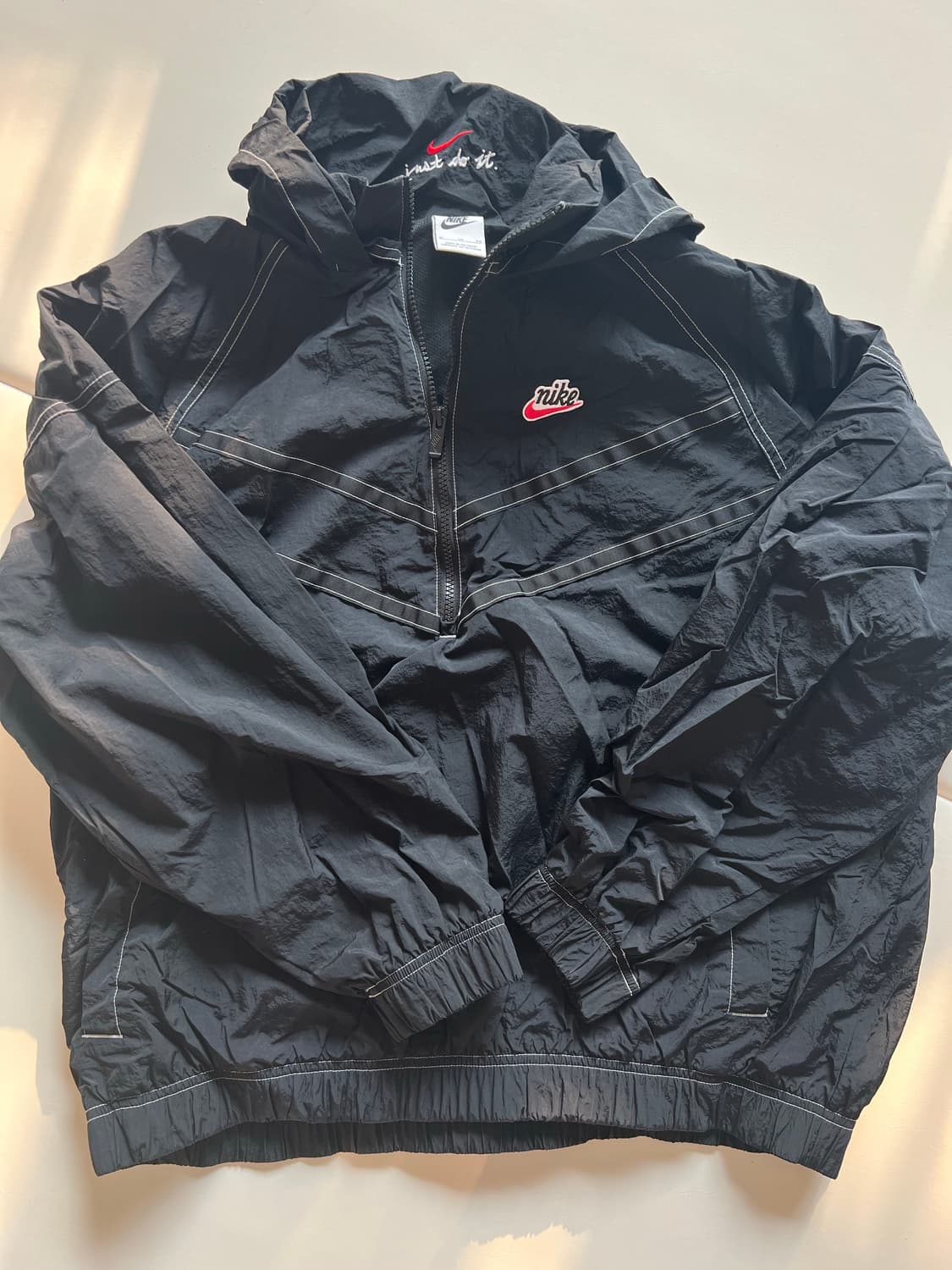 나이키 nsw 윈드러너 sw5 블랙 셋업 상품이미지2