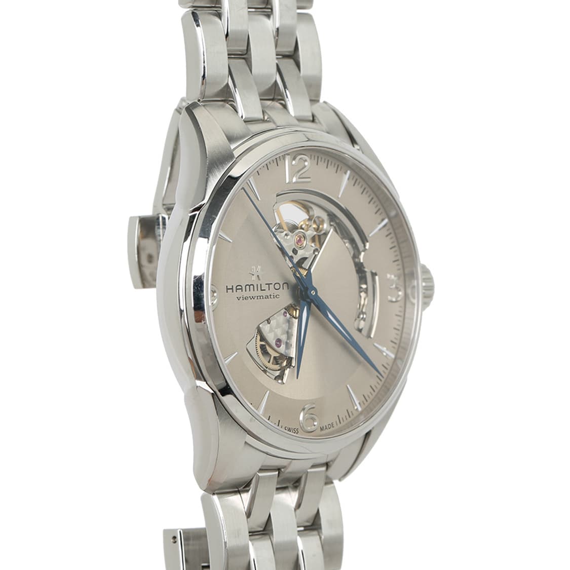해밀턴 재즈마스터 오픈하트 오토매틱 시계 스틸워치 H32705121 상품이미지5