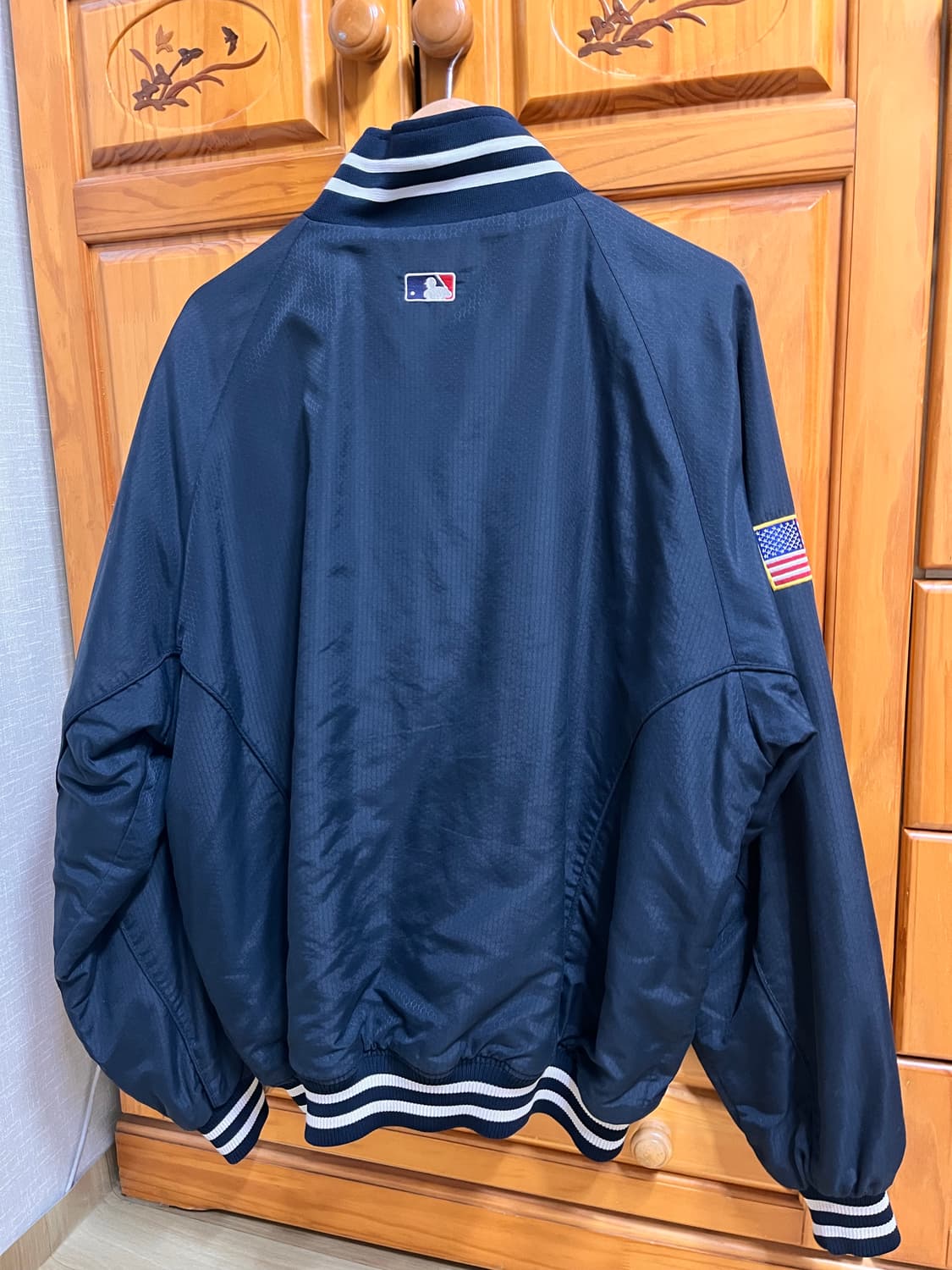 90s 마제스틱 뉴욕 양키즈 웜업자켓 XL 상품이미지2