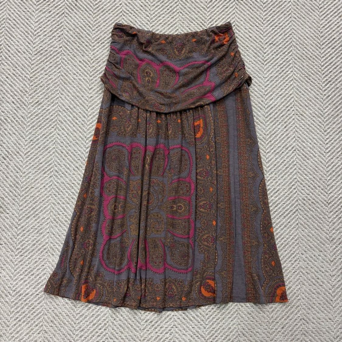 에트로 페이즐리 레이어드 스커트 v2307 상품이미지2