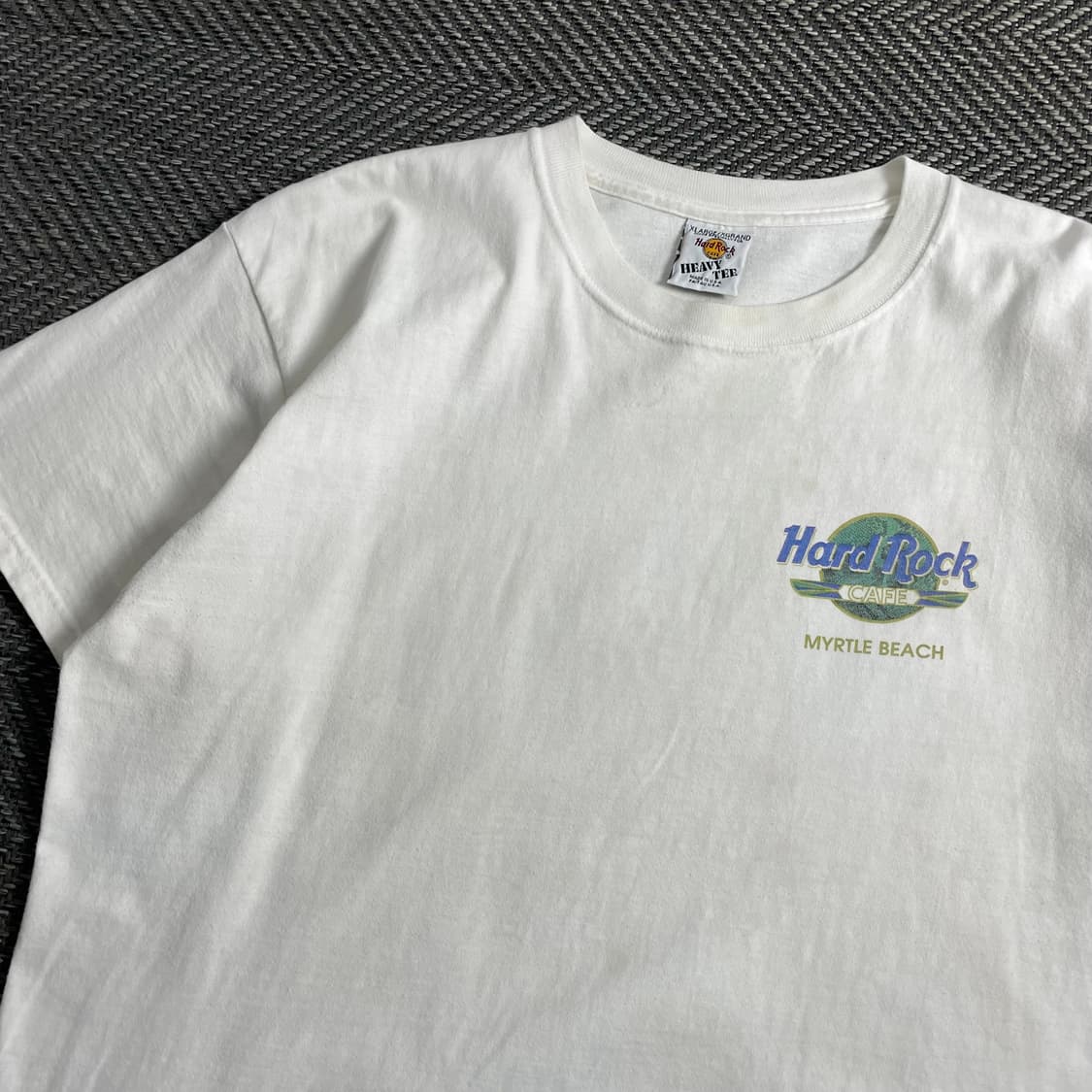 90s 빈티지 하드록 카페 마틀 비치 티셔츠y 3891 상품이미지4