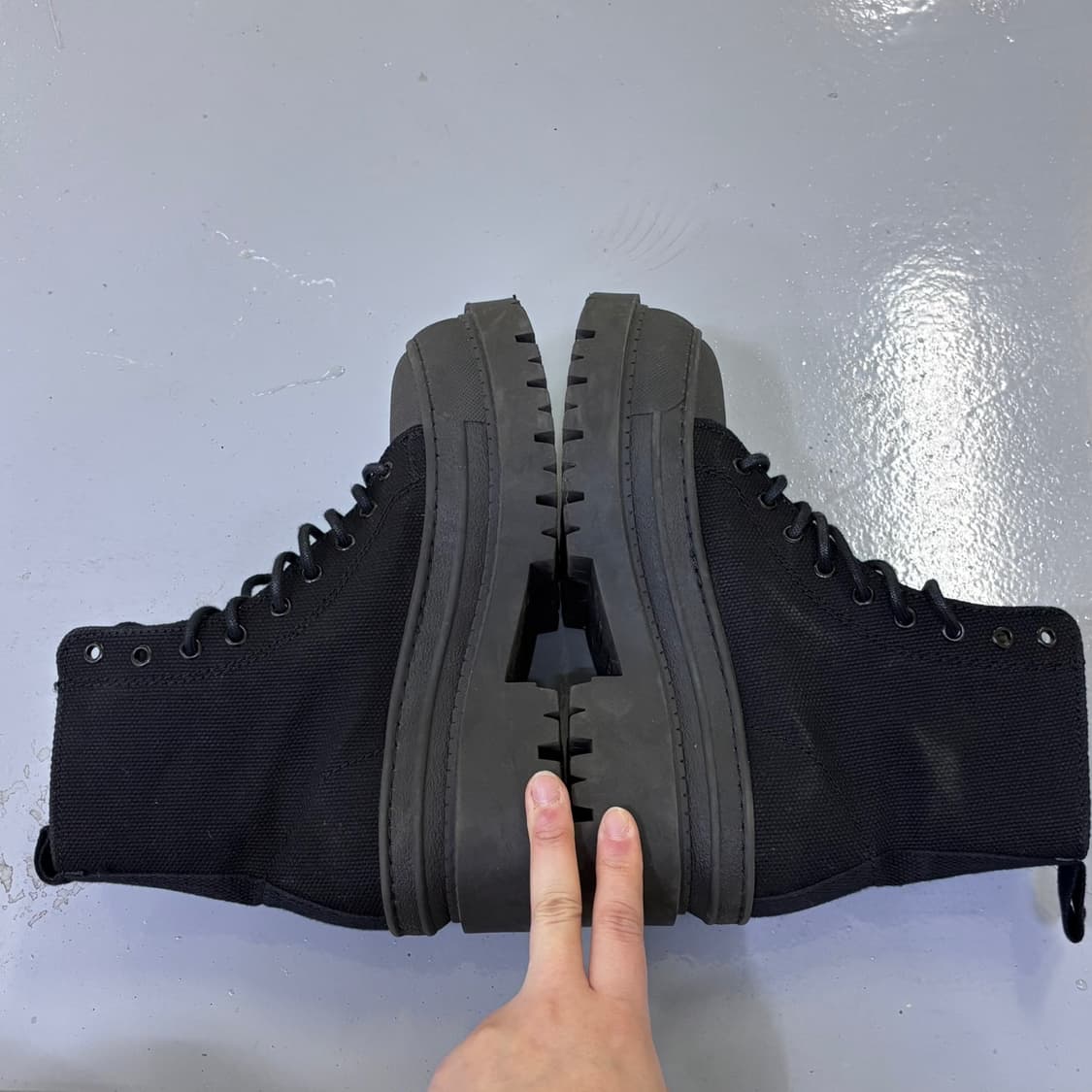 230 타미힐피거 하이탑 스니커즈 0311E 상품이미지5