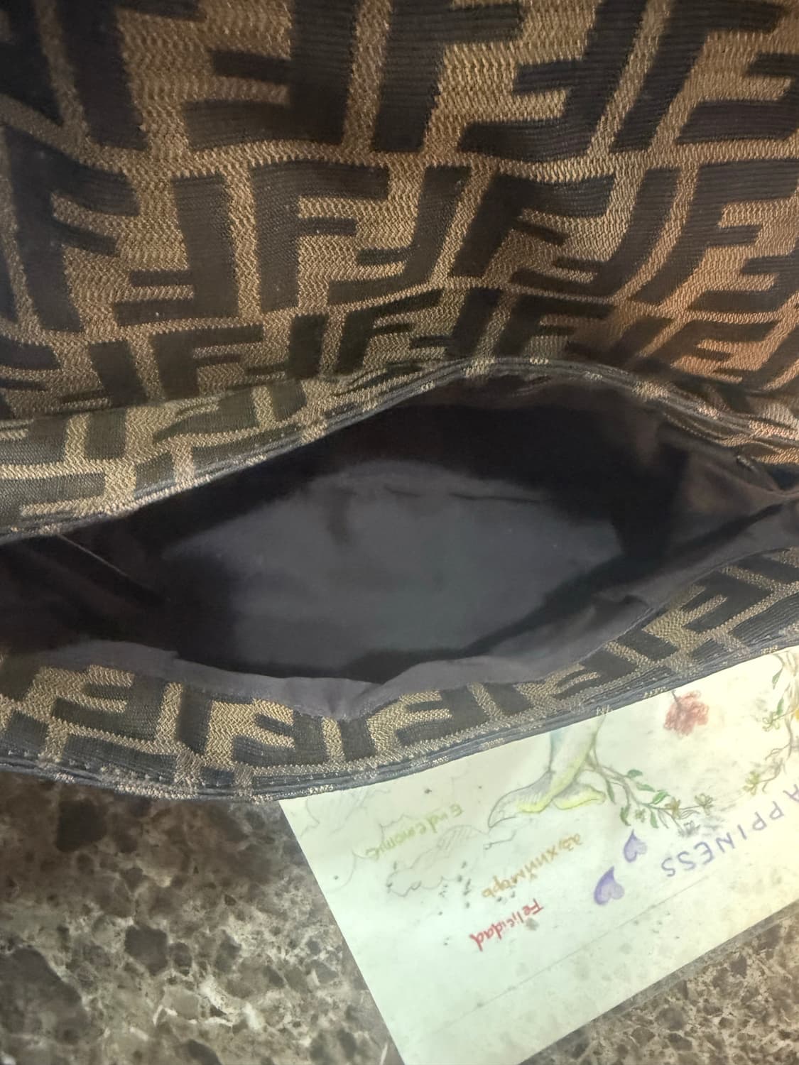 정품 펜디 주카 숄더백 팝니다 상품이미지6