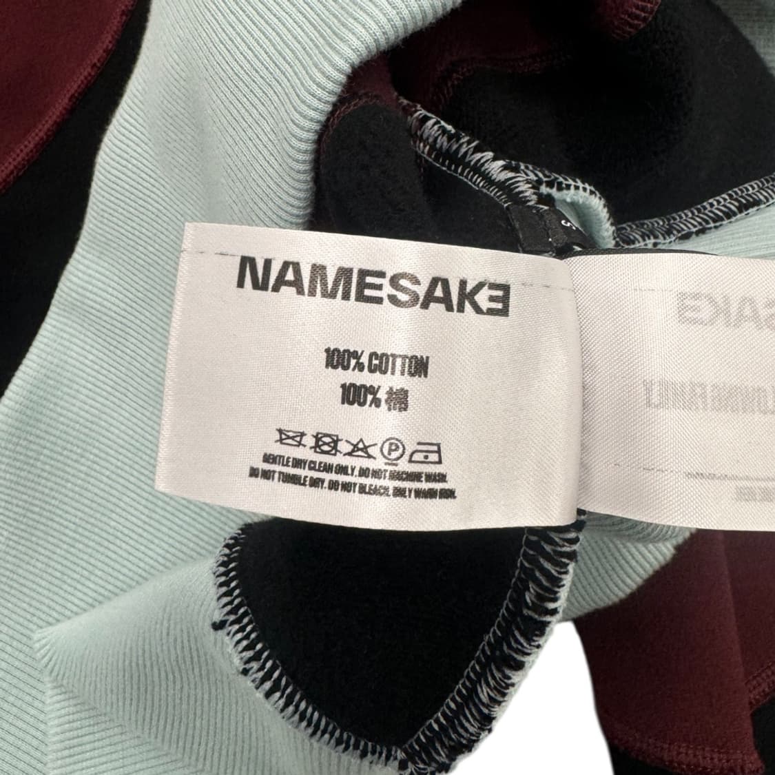 네임세이크 21AW “컨투어 라인“ 웨이브 후디 상품이미지8