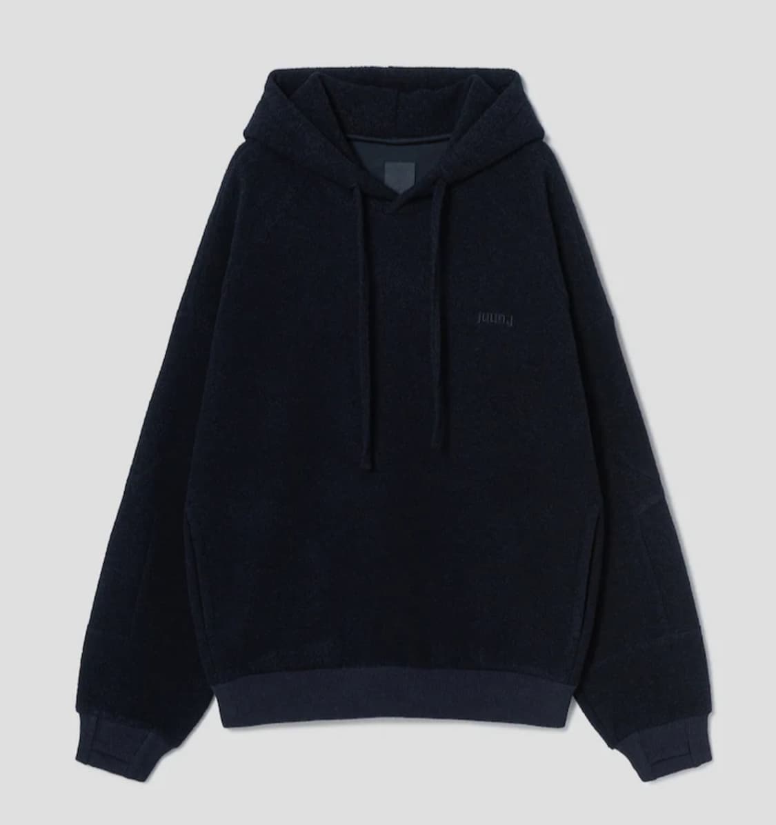 [구매] 준지 / 25fw 부클 저지 후드 s 상품이미지1