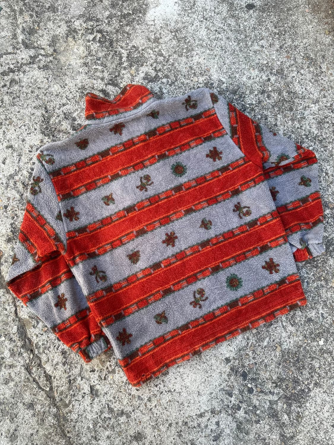 90s Descente 플리스 하프집업 🦎 상품이미지2