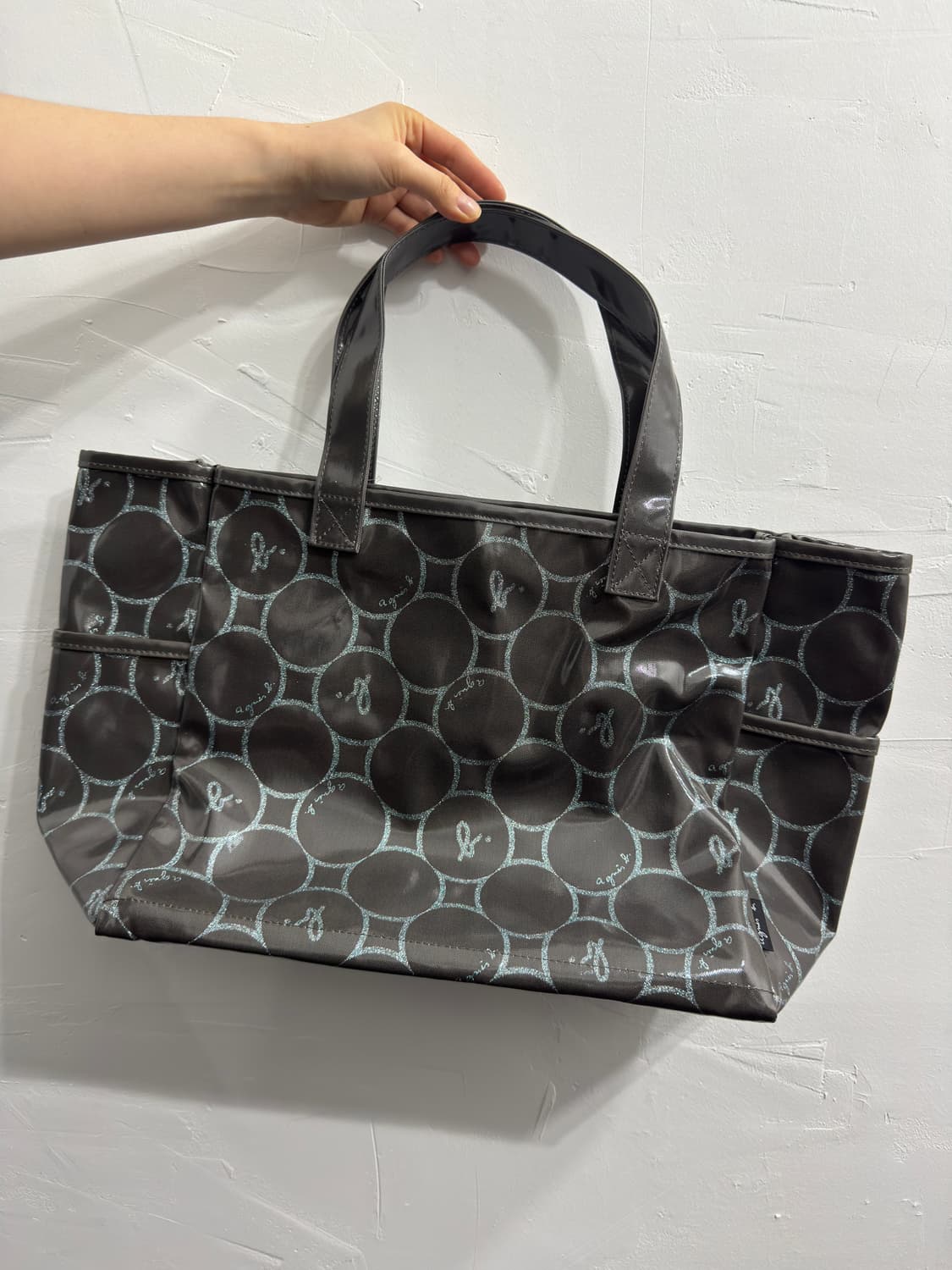 agnes b pattern pvc bag 상품이미지3