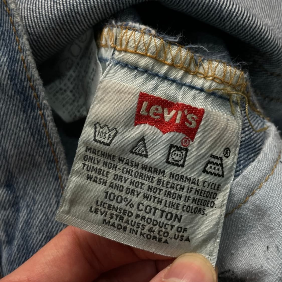 34 리바이스 501 청바지 상품이미지3