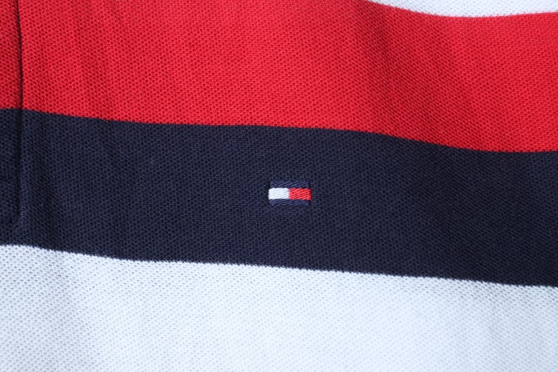 (L-XL) 타미힐피거 반팔 카라 티셔츠 스트라이프 올드스쿨-H30269 상품이미지5