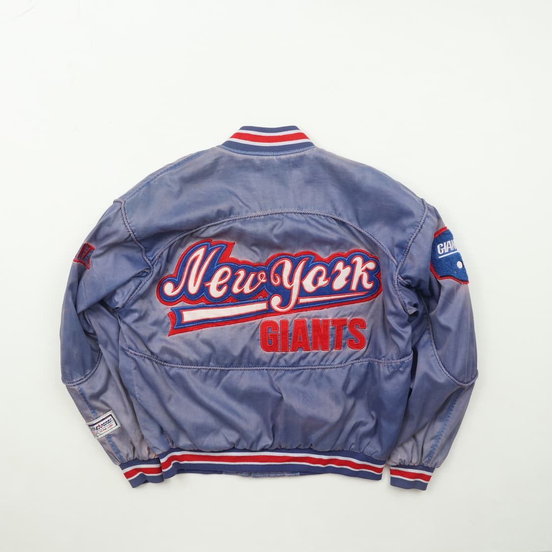 80s NFL 자이언츠 올드스쿨 스타디움 자켓 XL A1129 상품이미지6
