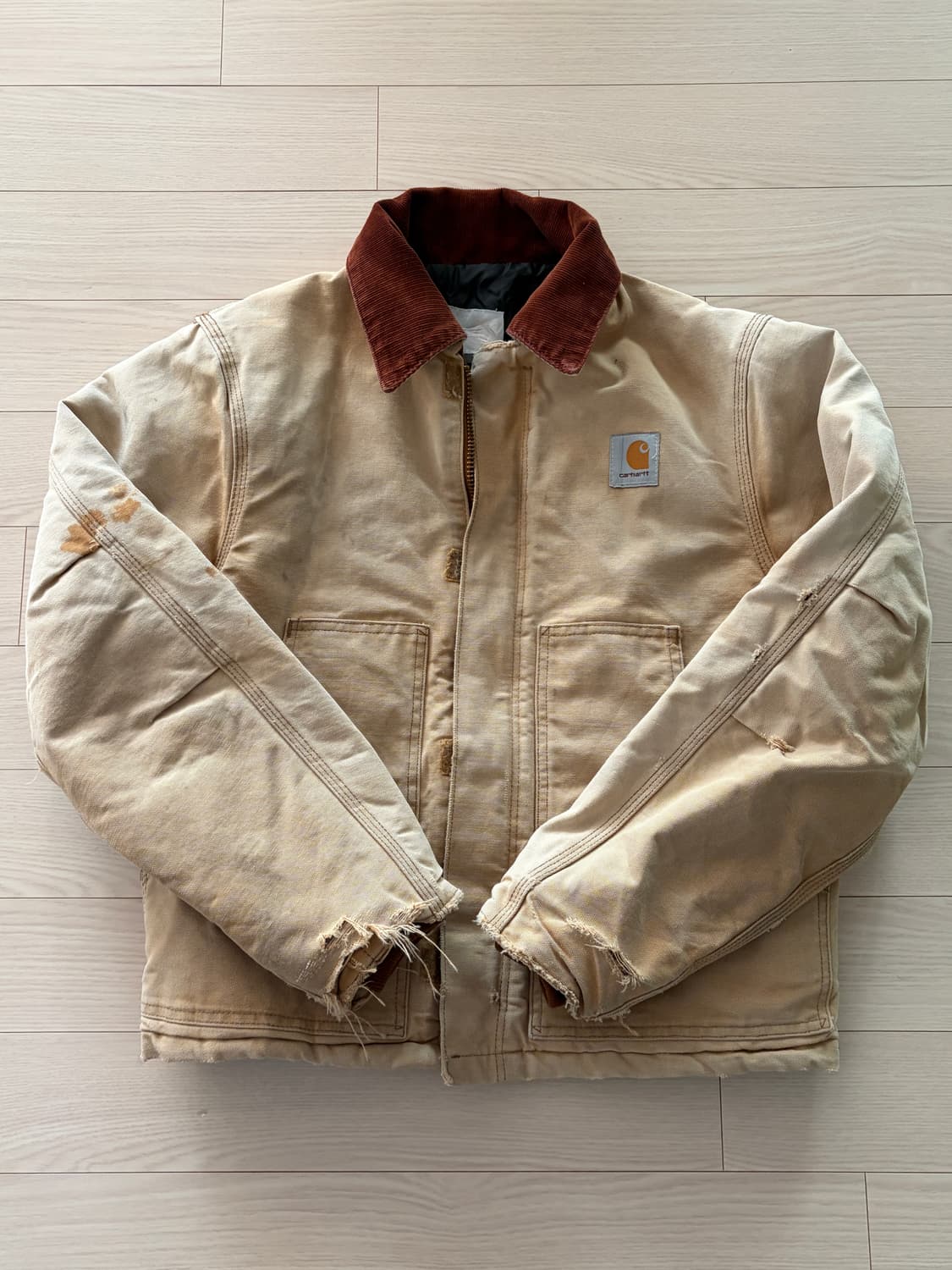 90s 칼하트 아크틱 트레디셔널 덕 자켓 S (97-100)  상품이미지1